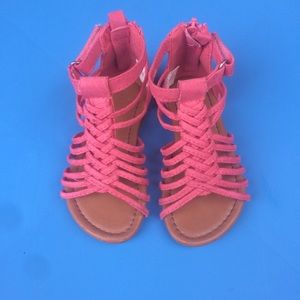 Toddler Fuchsia Sandals Size7